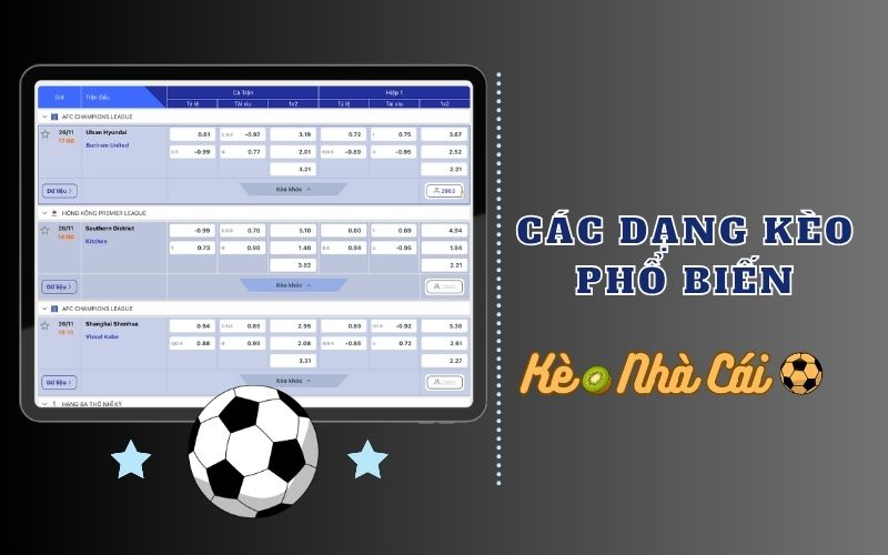 Keonhacai Kiwi - Tỷ Lệ Kèo Nhà Cái 5 Mới Nhất | Keo Nha Cai 2 Các dạng kèo phổ biến tại keonhacai.kiwi