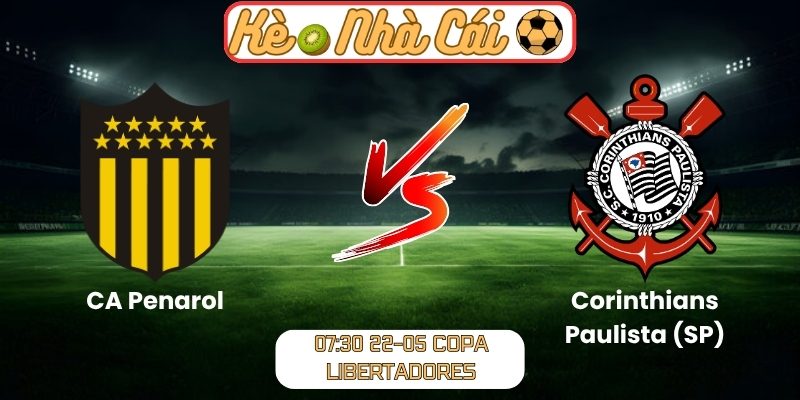 Soi kèo trận đấu CA Penarol vs Corinthians Paulista (SP) (07:30 22-05, Copa Libertadores) 5 CA Penarol vs Corinthians Paulista (SP)